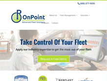 Tablet Screenshot of onpointavl.com